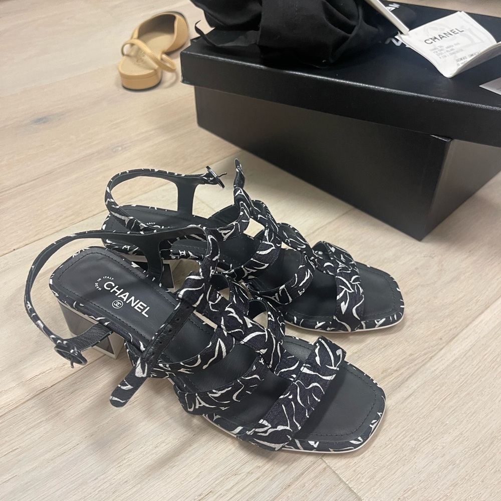 Chanel cruise sandals